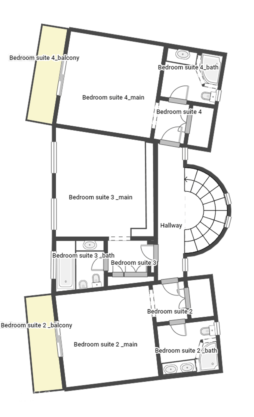 Grundriss 1. Stock